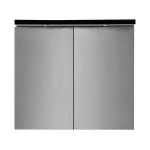 Lykke Peegelkapp Nordic Original 78x13x70cm, must