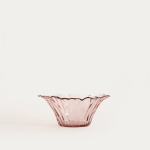 Homla klaaskauss Sakuro, 15 cm, roosa