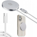Juhtmevaba induktiivne MagSafe Premium laadija 25 W USB-C punutud kaabel
