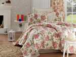 Voodipesukomplekt Care - Pink v2, 200x235 cm, 3-osaline, roosa