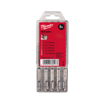 Milwaukee Sds-plus M2 betoonipuuride komplekt 5-10mm, 5tk.