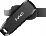 USB pulk Sandisk Telefoni draiv Usb-c/a 64 Gb, must