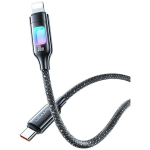 Usams Sj749 Usb-c to Lightning kaabel, 30w, 1,2m, hall