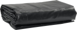 vidaXL present, must, 1 x 2,5 m, 650 g/m&sup2;, Juoda