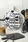 Hermia Concept juustutaldrik 275KRM2485, valge/must, 1 tk