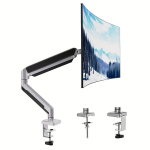 Raudteras Monitori Hoidik, Gaasi Reguleeritav Pickify, Black gray33.02cm-86.36cm