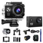 HD Seikluskaamera, Laiendatud Videov&otilde;imalused, Black+8GB
