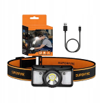 Superfire Pealamp Laetav V&otilde;imas 200 Lm 160m Usb-c