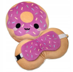 Relaxeazzz Kokkupandav reisipadi silmaklapiga Donut Pączek Cush318