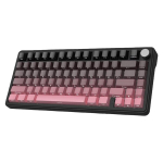 Attack Shark X85 juhtmeta mehaaniline klaviatuur TFT-ekraani ja RGB-ga &ndash; X85(M75) musts&otilde;star