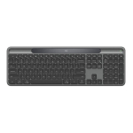 LOGITECH Slim Solar+ - GRAPHITE - US INT'L - 2.4GHZ/BT - INTNL-973 - UNIV B2C