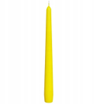 Bolsius Classic parafiink&uuml;&uuml;nal 24,5 cm Kollane (komplektis 12 tk)