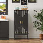 K&ouml;&ouml;gi kapp, MDF, 120x59x30 cm, 2 ust, 1 tk