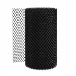 Renni kaitsev&otilde;rk Leaf Guard, 6 m x 15 cm, 10 kinnitust, must