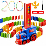Automaatne doomino rongikomplekt 200 tk, elektriline doomino rong, doomino rongim&auml;ng, doomino rongim&auml;ngu komplekt