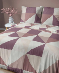 Eurofirany satiinist puuvillane voodipesukomplekt SJB-764, 140x200, 2-osaline