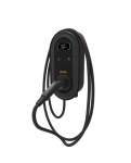 EV Sienas lādētājs 22 kW, 32 A, Type 2, 3 fāzes, kabelis 6.5 m, melns