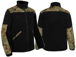 Meeste fliis Grom, Texar, paks 360 g/m&sup2;, takjakinnitustega embleemide jaoks, must / wz.93 / PL Camo