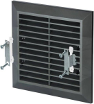Ventilatsioonigrill T40GR T40 140x140 grafiit, 140x140 mm