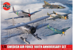 Liimitav mudel Airfix A40004 Swedish Air Force 100th Anniversary Set 1/72