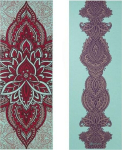 Joogamatt Gaiam Zara Rouge 6 mm