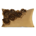 Eurofirany dekoratiivne padjakate Flores 1, 30x50 cm, kollane