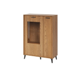 Vitriin Fox 15, 92x130x40 cm, pruun