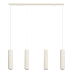 Sollux Lighting ripplamp Karbon 4L, beež