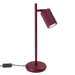 Sollux Lighting laualamp Karbon, burgundia