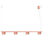 Sollux ripplamp Aura 4, Gx53, roosa