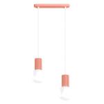 Sollux ripplamp Halo 2L, roosa