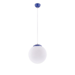 Sollux Lighting ripplamp Ugo 30, ultramariin/valge