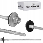 Etanco Gtr12 metallkruvid katustele, sandwich-paneelidele, 285mm, 100 tk.
