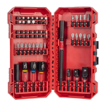 Milwaukee 4932500389 Shockwave l&ouml;&ouml;kotsikute komplekt, 54 tk, 1/4 Hex, erinevad profiilid, kompaktne karp