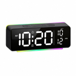 Digitaalne &auml;ratuskell RGB &ouml;&ouml;lambiga, 1 tk