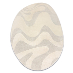DUNE 8083 SHAPE vaip kreem &ndash; ​​Abstraktsioon, struktuur, ebaregulaarne kuju, 200x290 cm