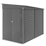 Metallist aiamaja 3.5 m&sup2;, 143 x 270 x 202 cm, lukustatava topeltuksega