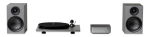 Pro-Ject STEREO SET PHONO + STREAMING &ndash; helis&uuml;steem WiiM v&otilde;imendiga ja plaadim&auml;ngijaga, hall