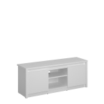 TV alus Mebelbos Erden 2d 125, 125,4x36,2x50 cm, valge