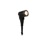 Nowodvorski SPIKE M LED maasse torgatav v&auml;lisvalgusti 5W 3000K IP54, 185 mm, must, 9100
