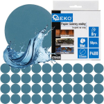 Geko Veekindel lihvpaberidisk 125mm G78460, P400, 125mm, 50 tk, ilma perforatsioonita