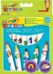 Crayola, 8 suurt dekoreeritud pliiatsit