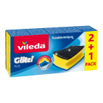 VILEDA svamm - k&uuml;&uuml;rimisk&auml;sn Glitzi Plus, 2+1 tk