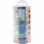 Modelleerimismassi komplekt - 6 pastelset tooni