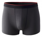 Triibuga v&ouml;&ouml;kummil bokserid meestele Sunny Side, tumehall