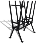 K&uuml;ttepuude alus, pulberv&auml;rvitud teras, must