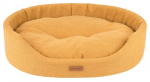 Amiplay ovaalne pesa Montana Yellow L, 58x50x15 cm