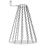 Kuusetuled, v&otilde;rk, 150 LEDi, IP44, 150 cm