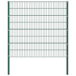 vidaXL aiapaneel postidega 1,7 m, roheline