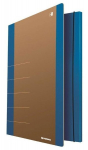 Kaust kummipaelaga A4 FSC Neon, sinine